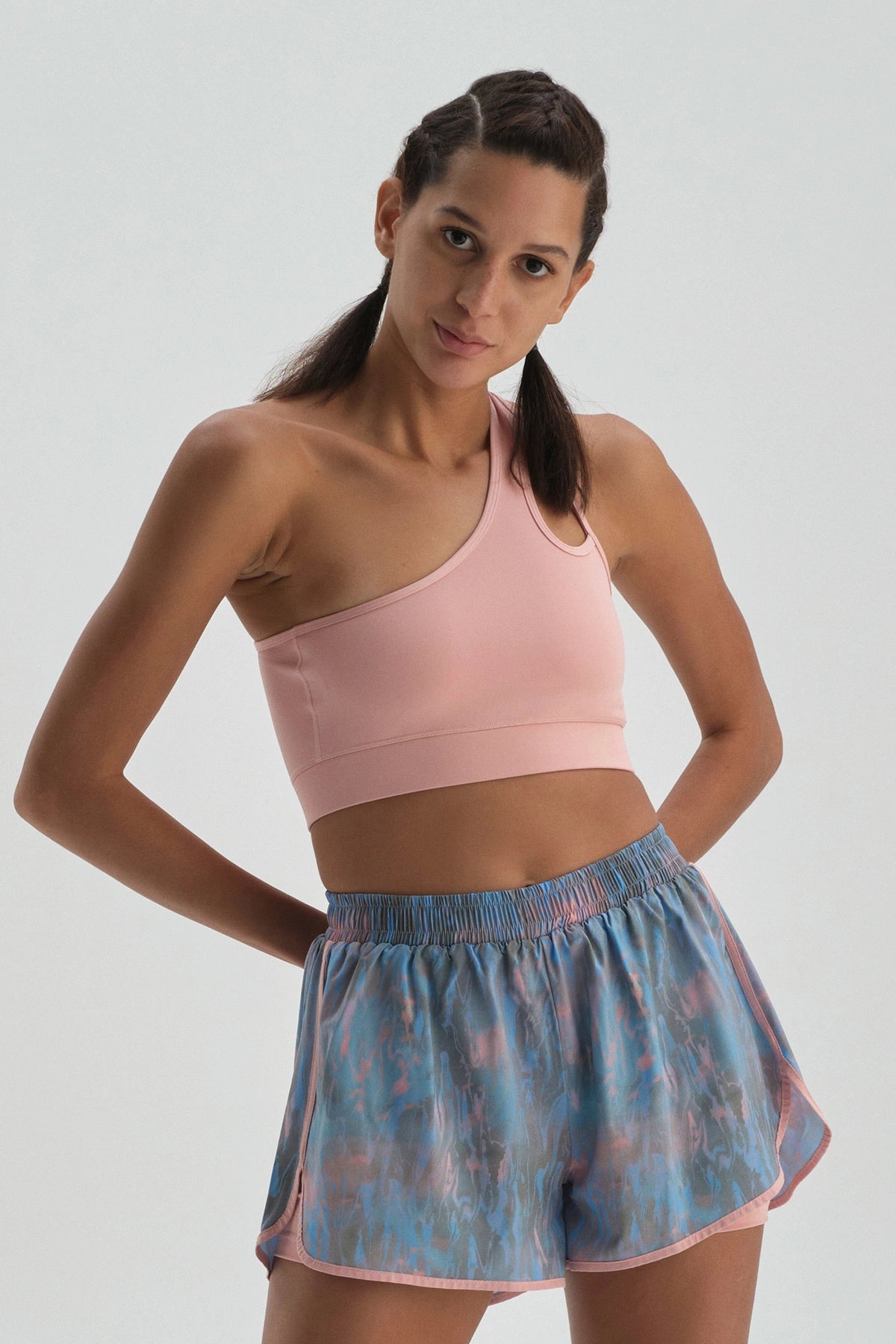 Pembe Dagi Active Tek Omuz Sporcu Sütyeni