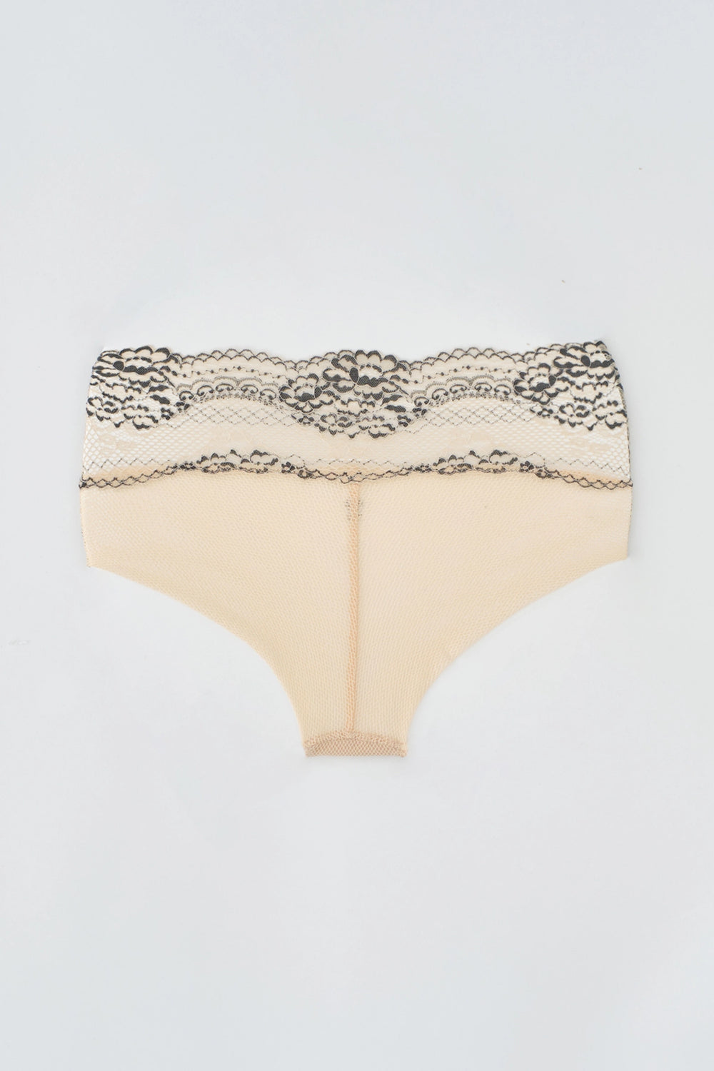 Somon Yüksek Bel Dantelli Slip Külot