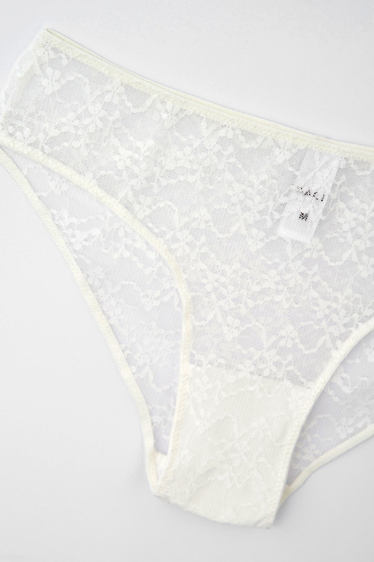 Ekru Dantelli Slip