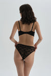 Siyah Dantelli Slip