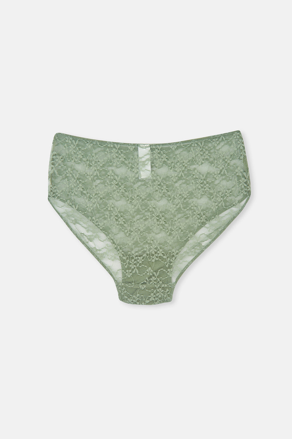 Yeşil Yüksek Bel Slip