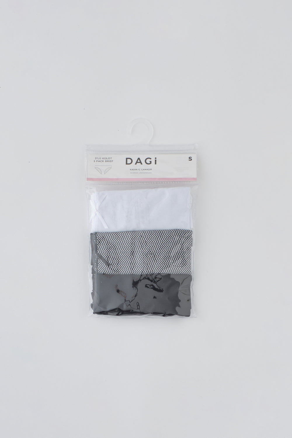 Siyah 3'Lü Paket Slip