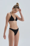 Siyah Üçgen Küçük Bikini Üst