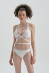 Beyaz Maksimum Toparlayıcı Bikini Üst