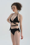 Siyah Maksimum Toparlayıcı Bikini Üst