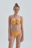 Sarı Yarı Dolgulu Balenli Bikini Üstü