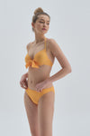 Sarı Yarı Dolgulu Balenli Bikini Üstü