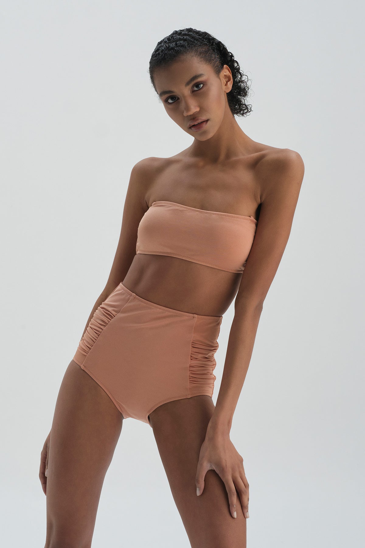 Somon Straplez Bikini Üst