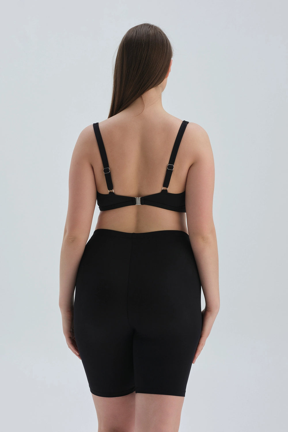 Siyah Maksimum Toparlama Kısa Tayt