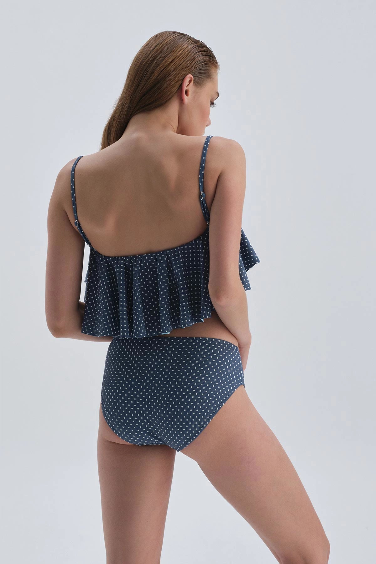 Marin Yüksek Bel Marin Bikini Alt