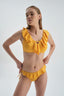Sarı Normal Bel Bağlamalı Bikini Altı
