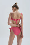 Fuşya Bağcıklı Bikini Alt