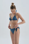 Marin Bağcıklı Bikini Alt