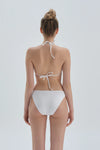 Beyaz Düşük Bel Bikini Alt