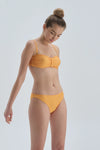 Sarı Düşük Bel Bikini Alt