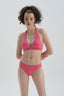 Fuşya Normal Bel Bikini Alt