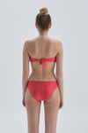 Kırmızı Normal Bel Bikini Alt