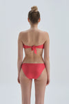 Kırmızı Normal Bel Bikini Alt