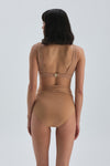 Camel Toparlayıcı Yüksek Bel Bikini Alt