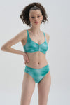 Su Yeşili Yüksek Bel Su i Bikini Alt