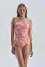 Sarı - Pembe Normal Bel - Bikini Alt
