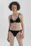 Siyah Bağcıklı Bikini Alt