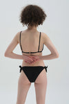 Siyah Bağcıklı Bikini Alt