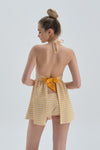 Sarı Tankini Üst