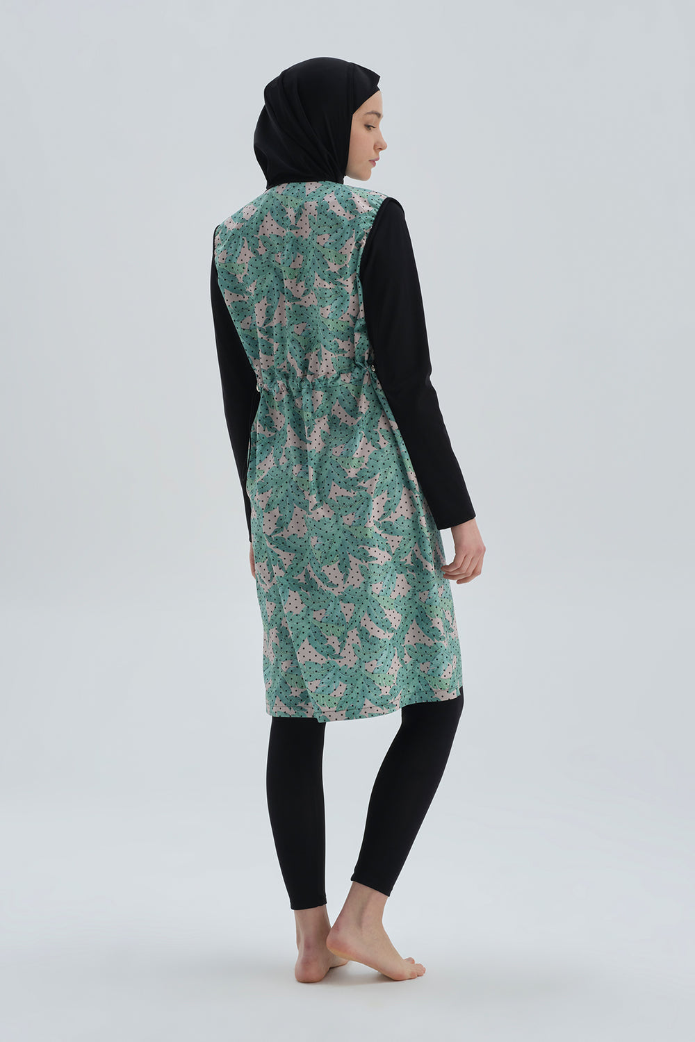 Siyah Tesettür Mayo