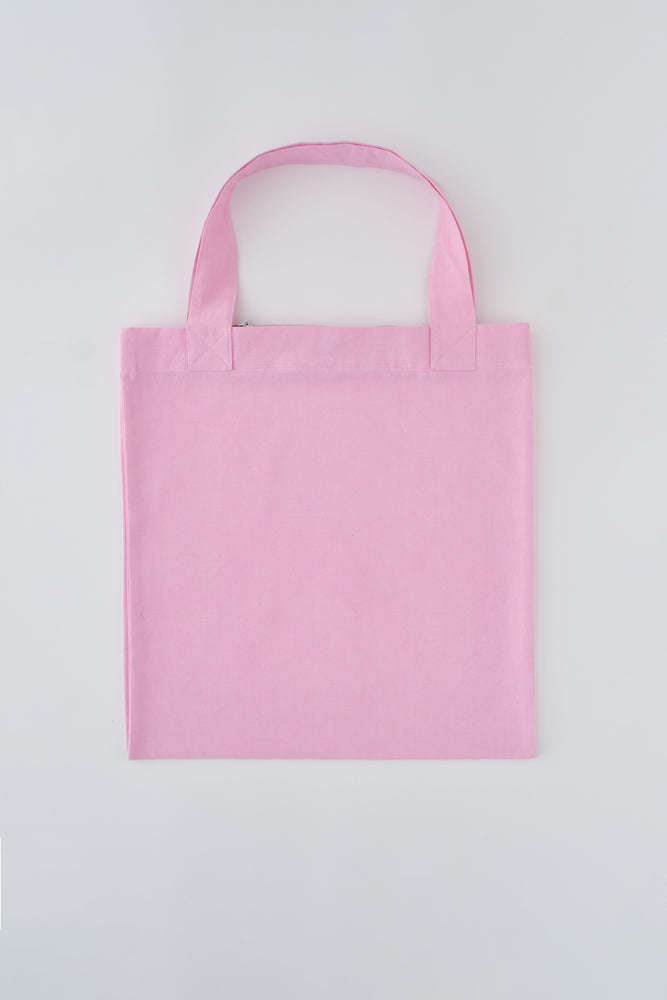 Pembe Bez Çanta