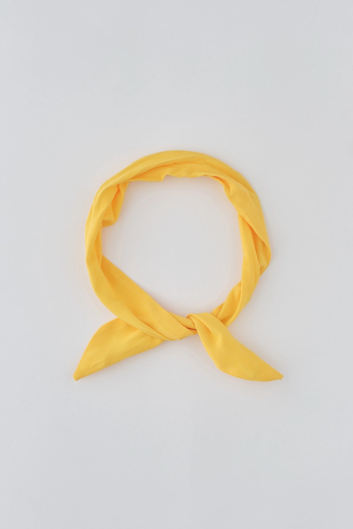 Sarı Düz Bandana