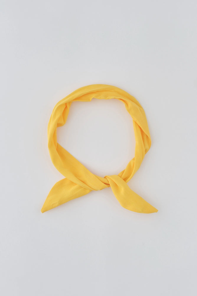 Sarı Düz Bandana