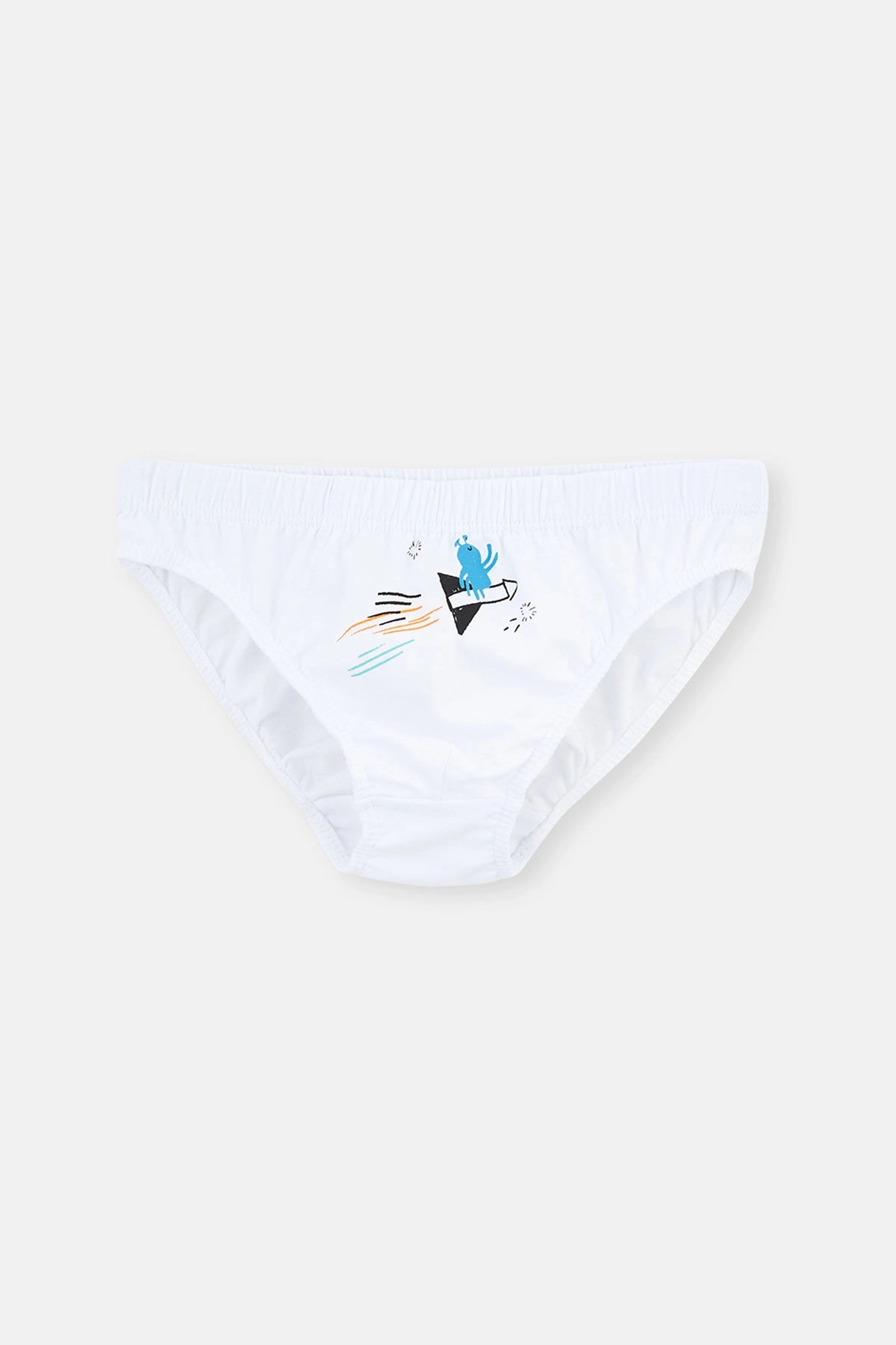 Siyah Beyaz 3'lü Slip