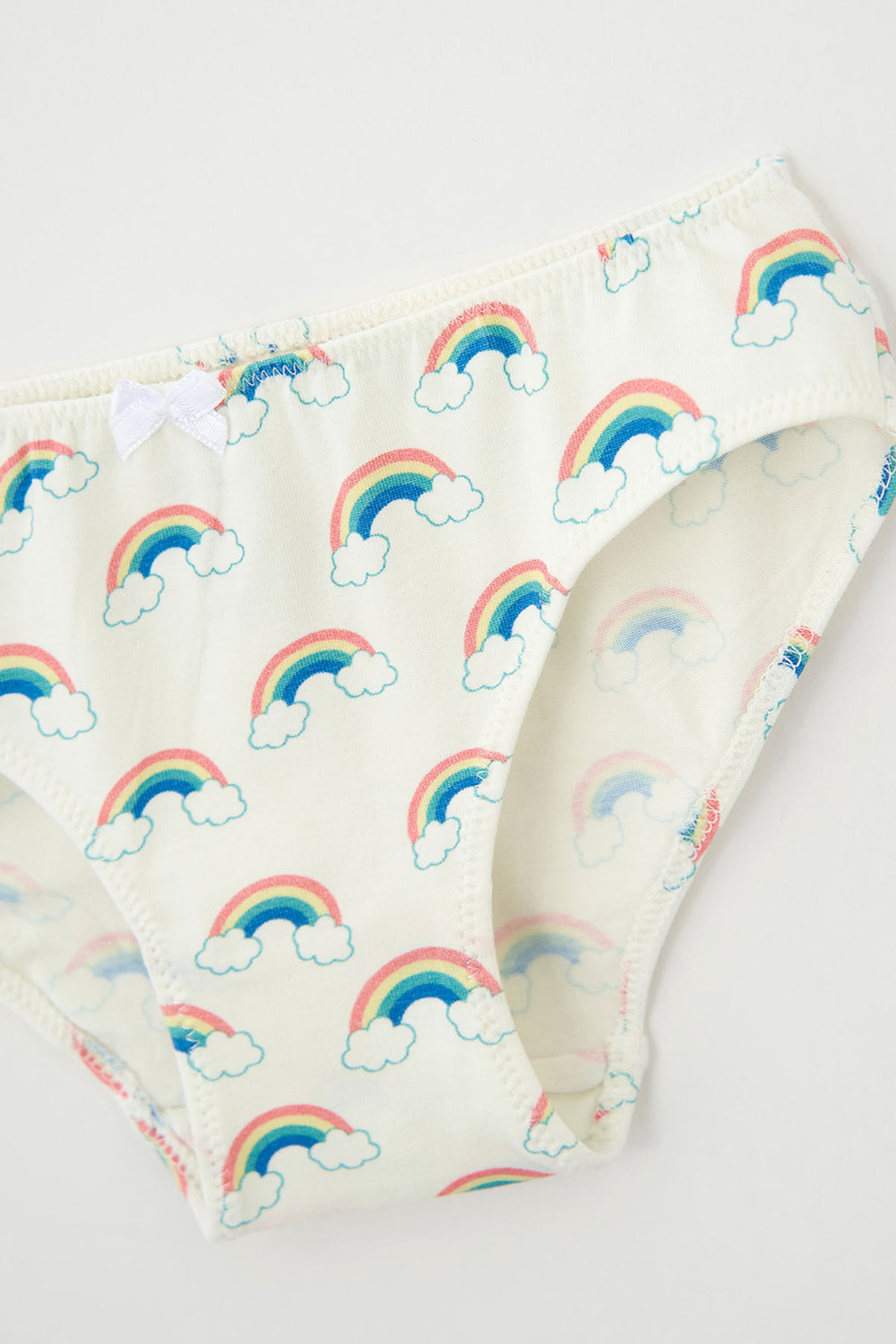 Fuşya - Beyaz 3 Lü Slip
