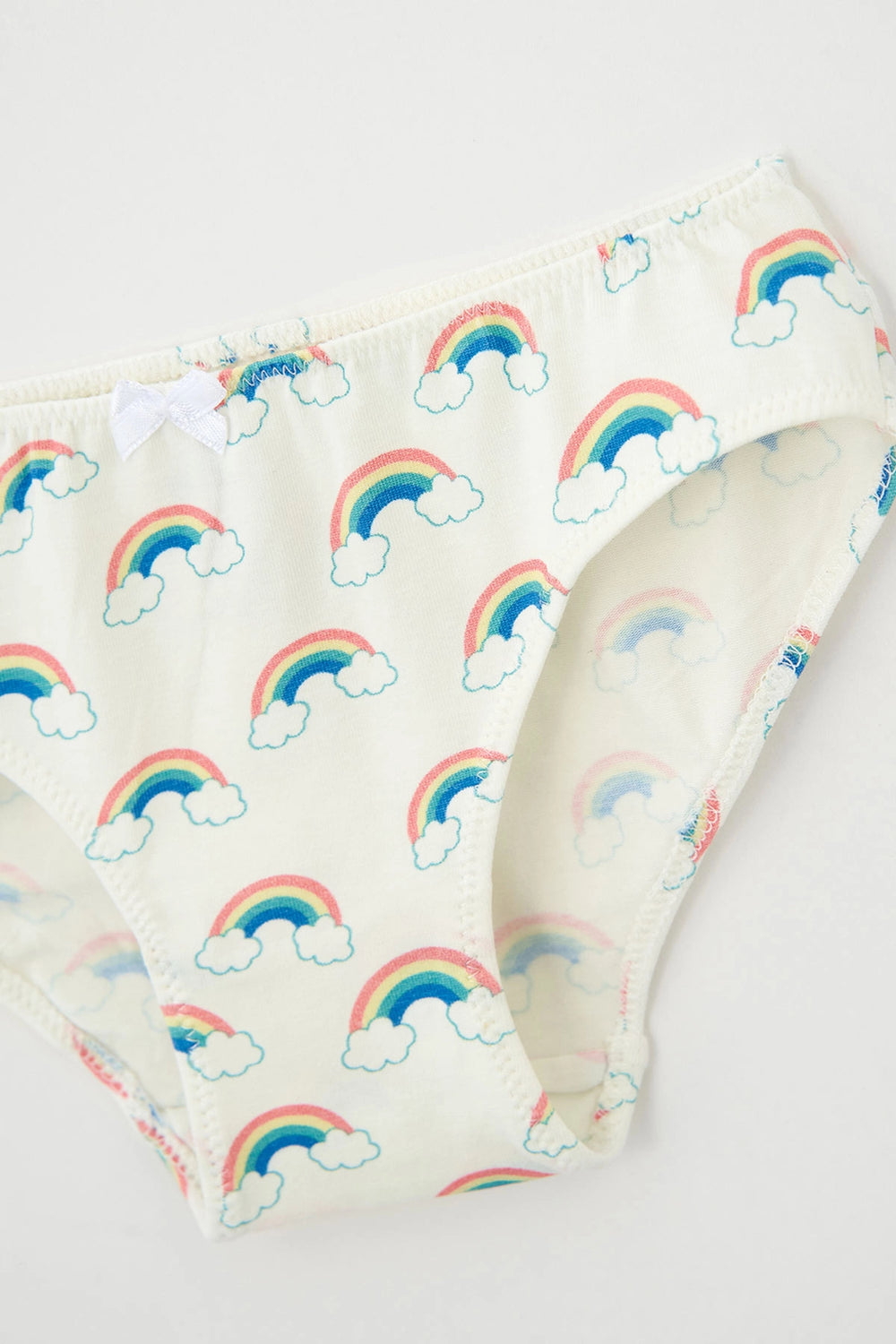 Fuşya - Beyaz 3 Lü Slip