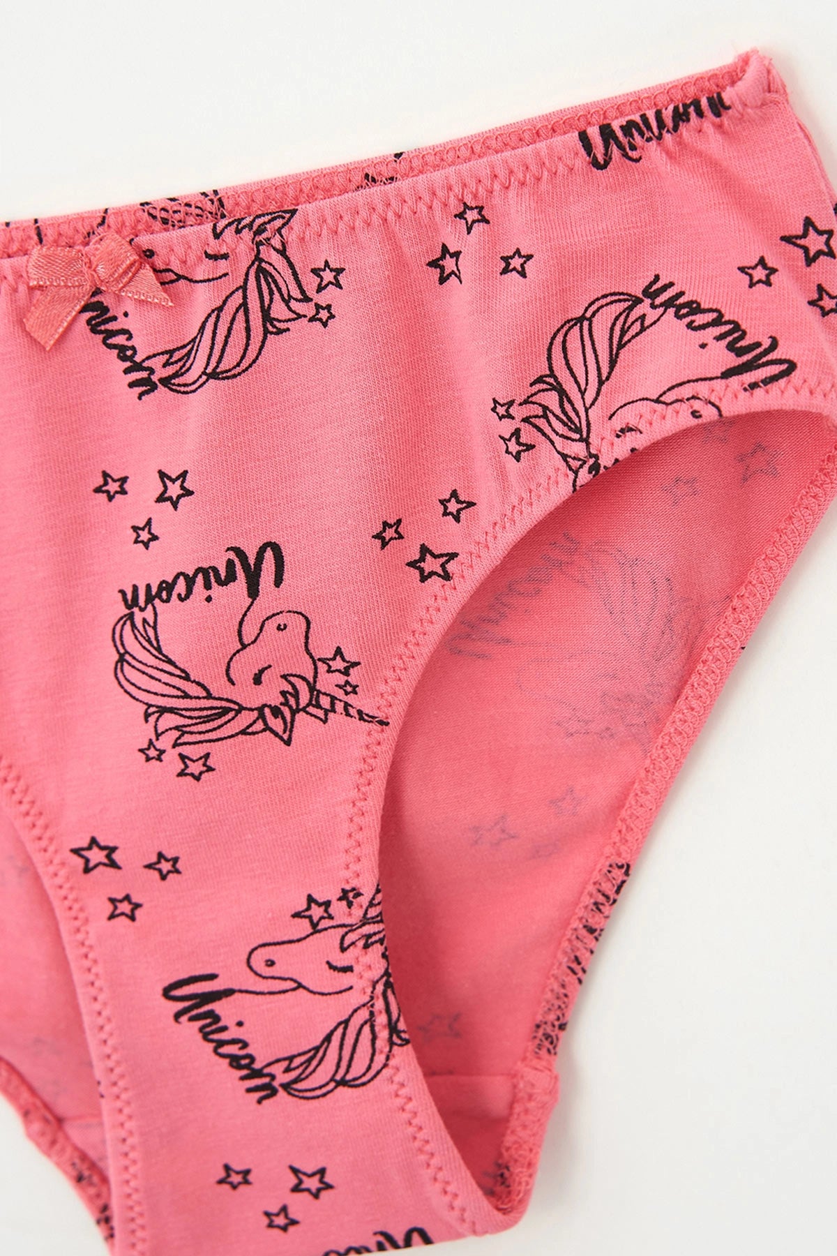 Fuşya - Beyaz 3 Lü Slip