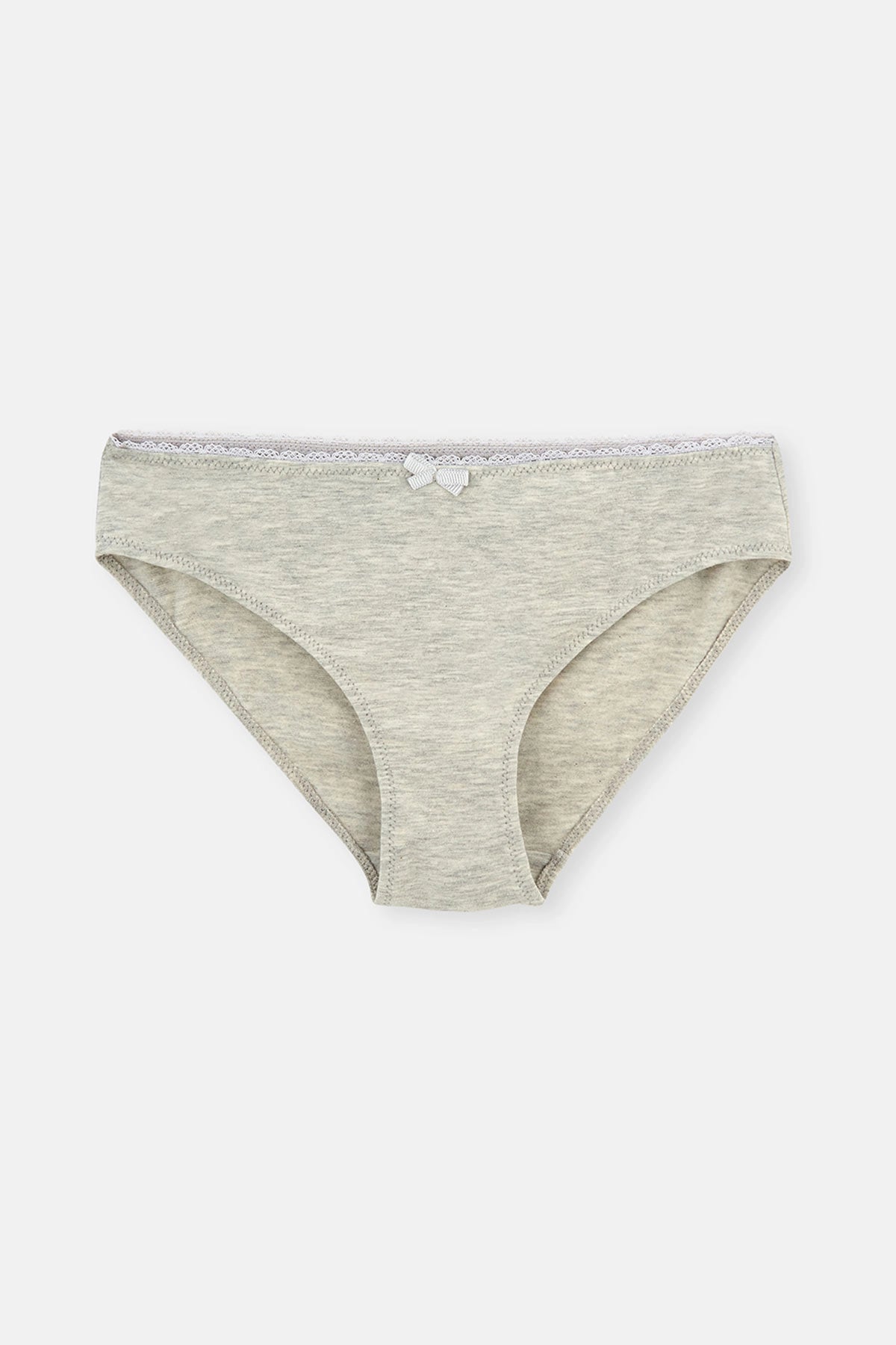 Beyaz -Gri 2 Li Slip