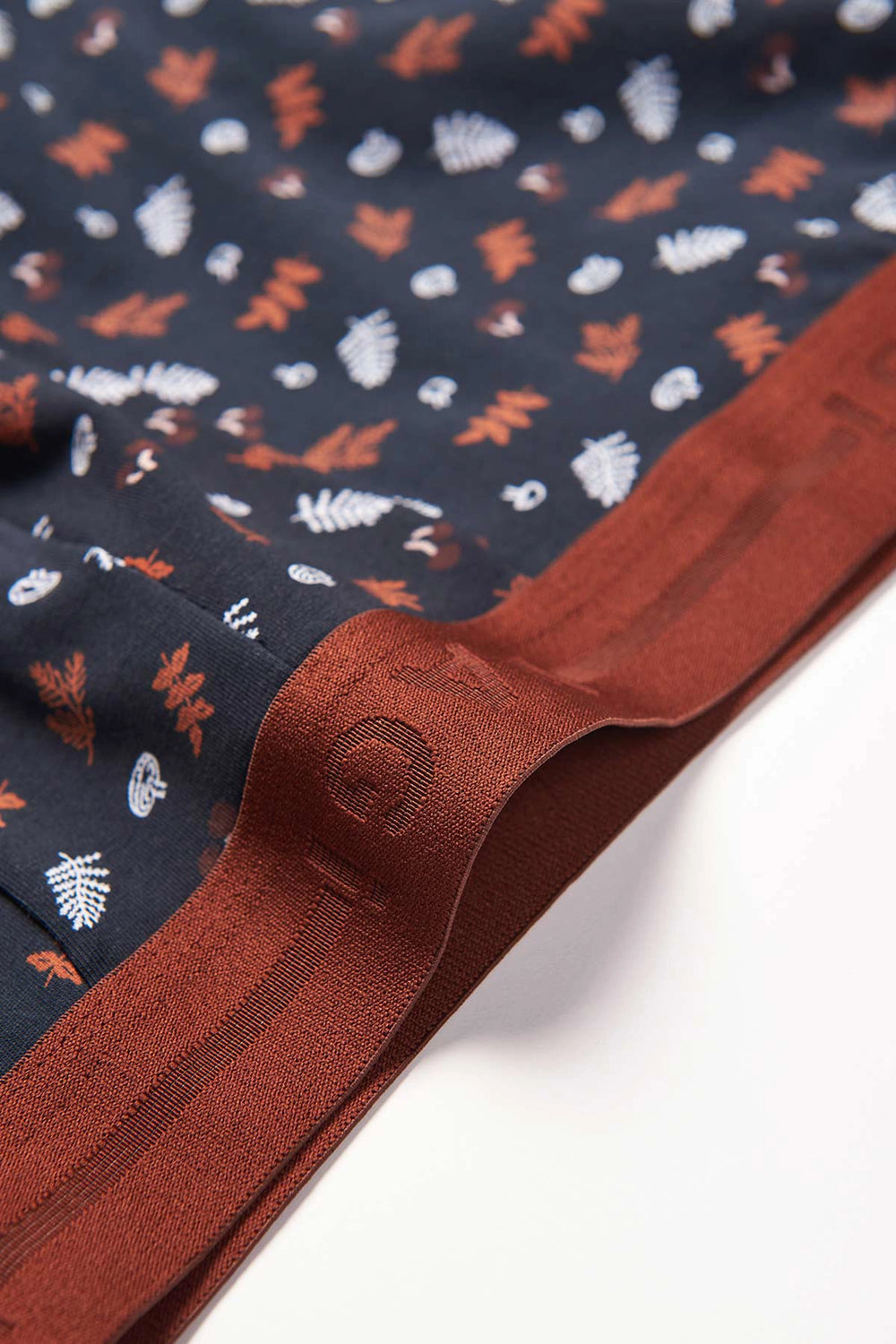 Lacivert Desenli Boxer