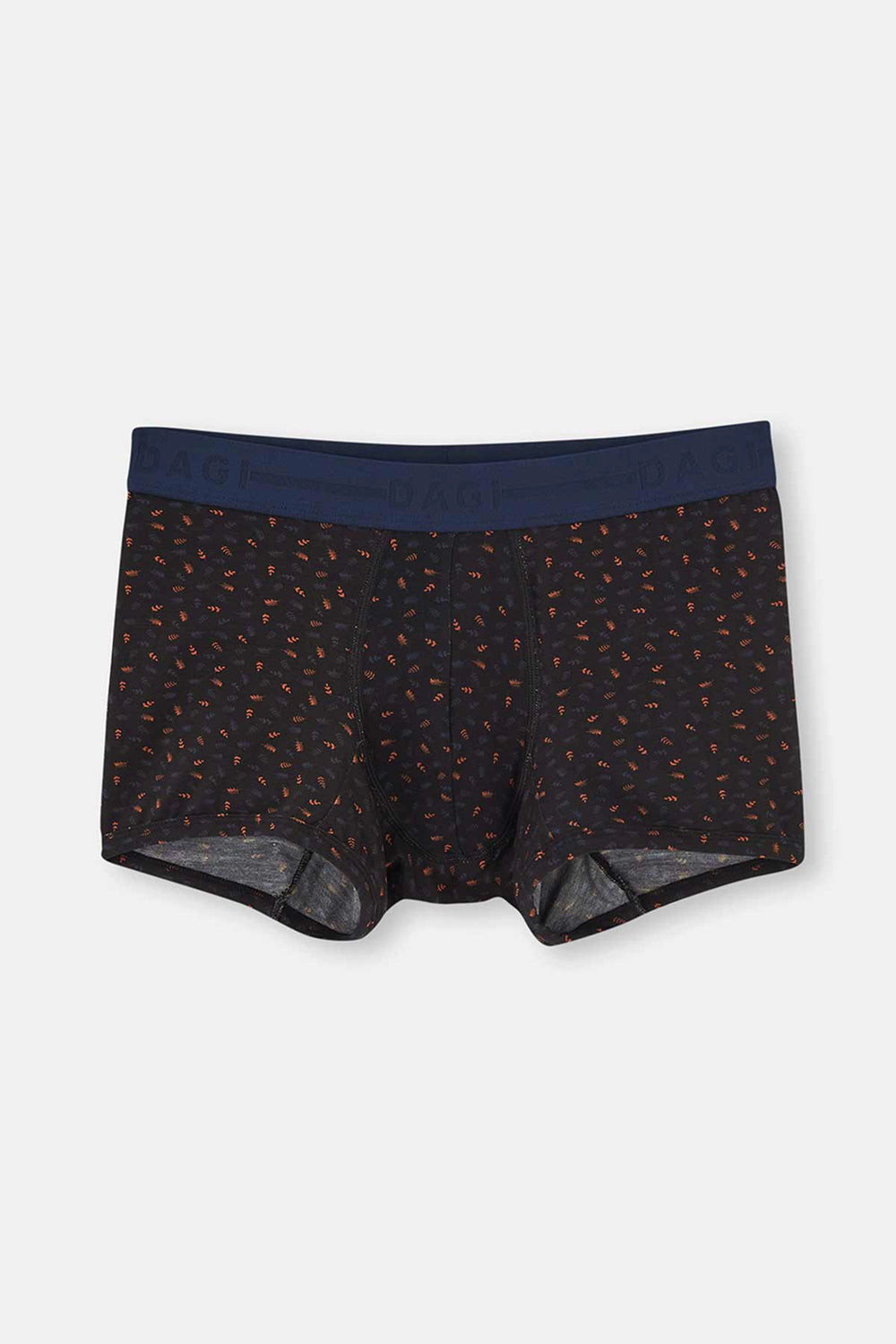 Lacivert Desenli Micro Modal Boxer
