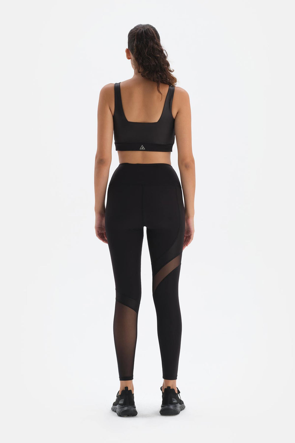 Siyah Dagi Active Parçalı Tayt