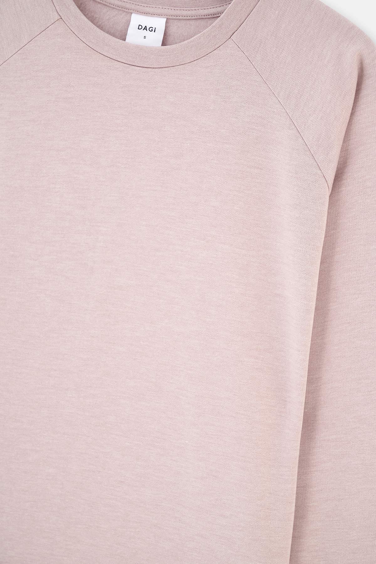 Açık Lila Bisiklet Yaka Everfresh Sweatshirt