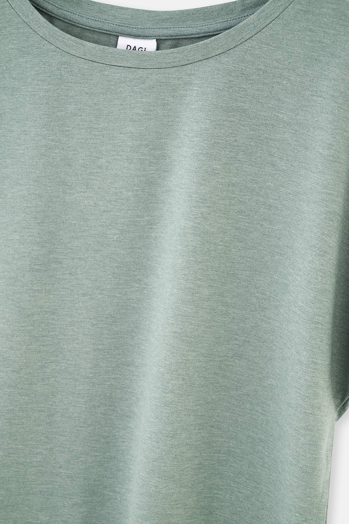 Yeşil Basic Düşük Kollu Everfresh T-Shirt