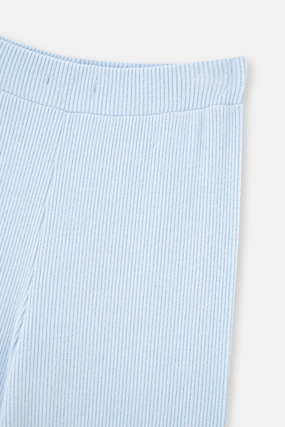 Mavi Bol Paça Kaşkorse Pantolon Pijama Altı