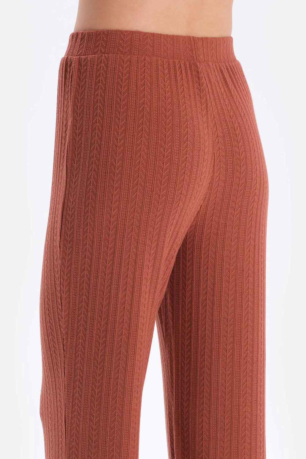 Kiremit Bol Paça Eşofman Altı