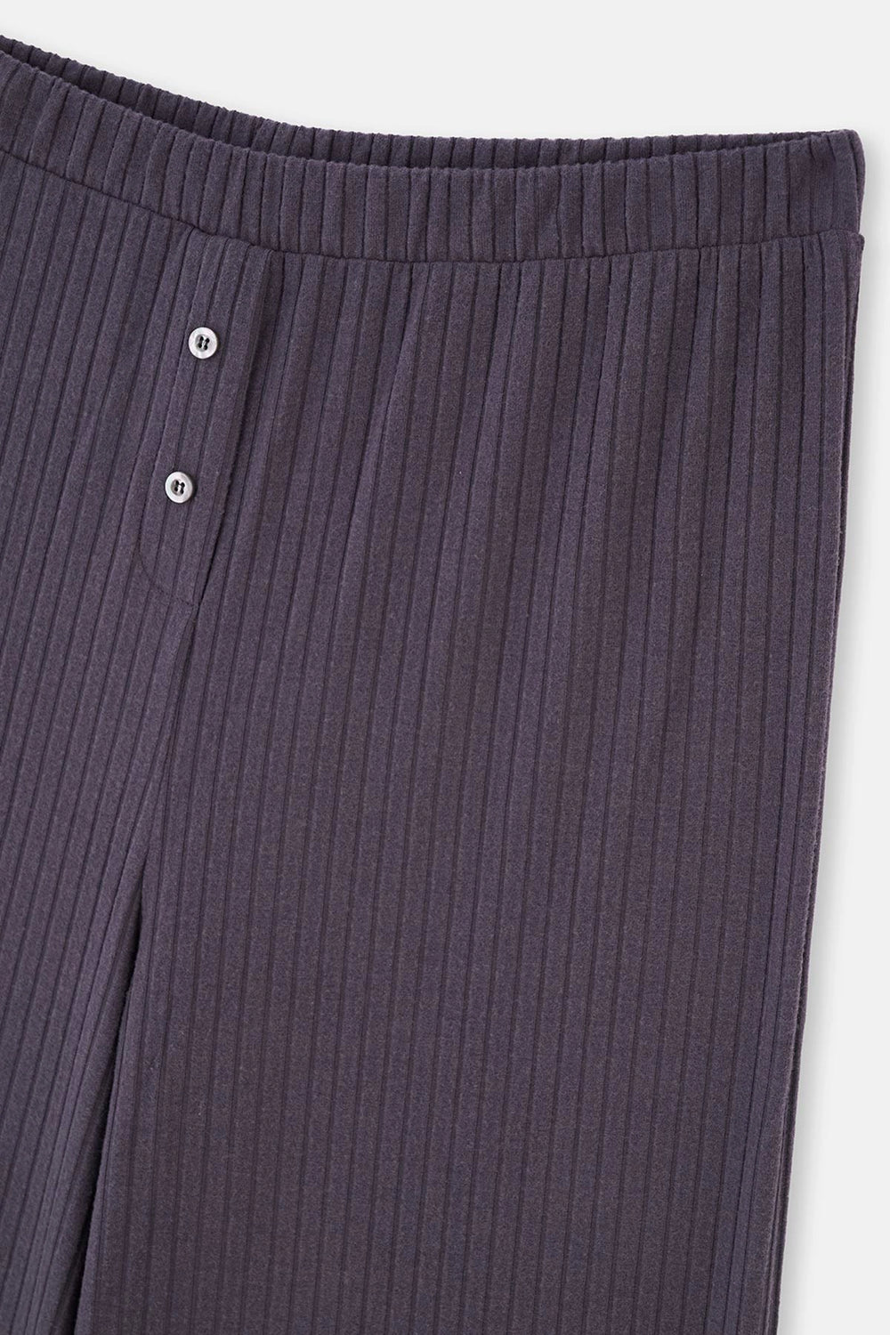 Antrasıt Dantel Detaylı Plus Size Viskon Pijama Takımı