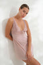 Soft Pembe Soft Dantel Detaylı Gecelik