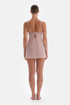 Soft Pembe Soft Dantel Detaylı Gecelik