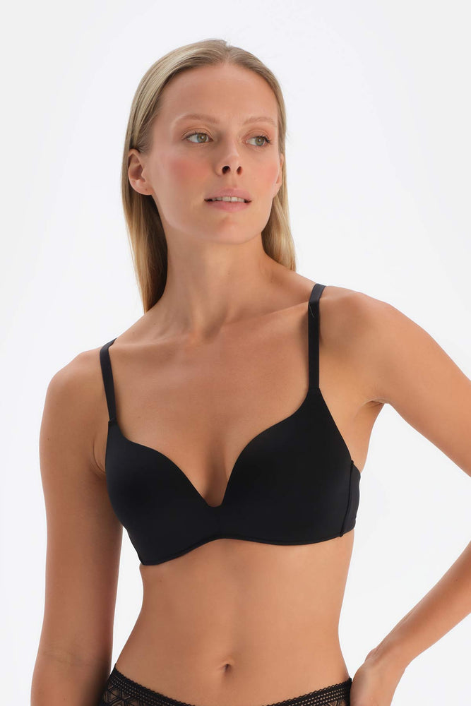 Siyah Balensiz Soft Sütyen