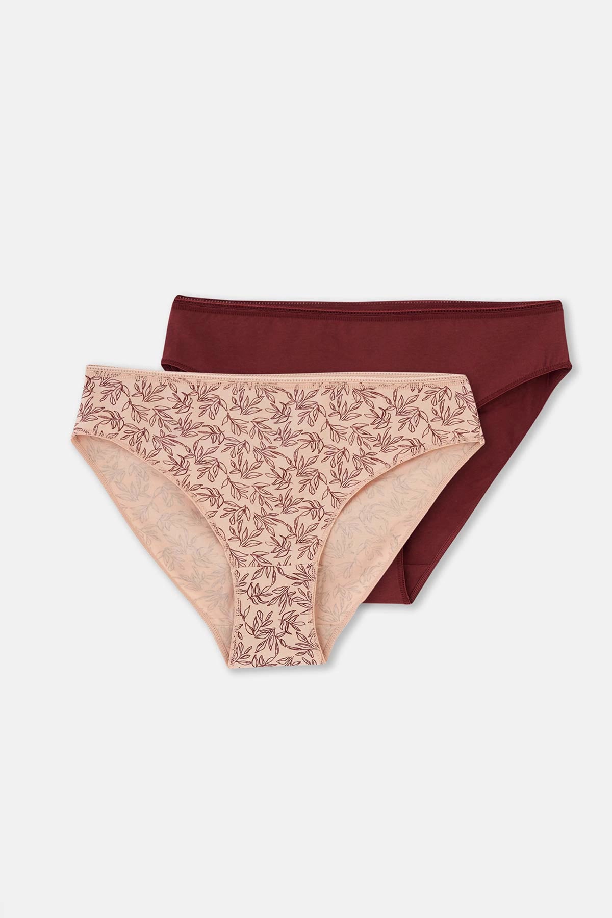 Karışık Karışık Kadın 2'li Pamuklu Brief