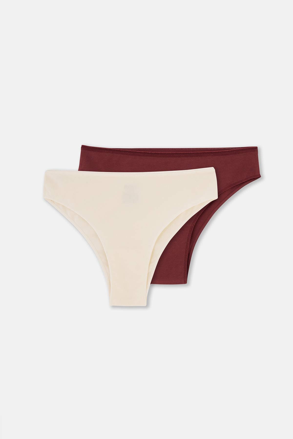 Karışık Karışık Kadın 2'Li Pamuklu Brazıllıan